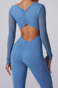 Load image into Gallery viewer, VeilBack Suit Sheer Elegance One-Piece