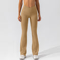 Gallery viewerに画像を読み込む, V Shape Flared Pants ・Vベルトシェイプのフレアパンツ
