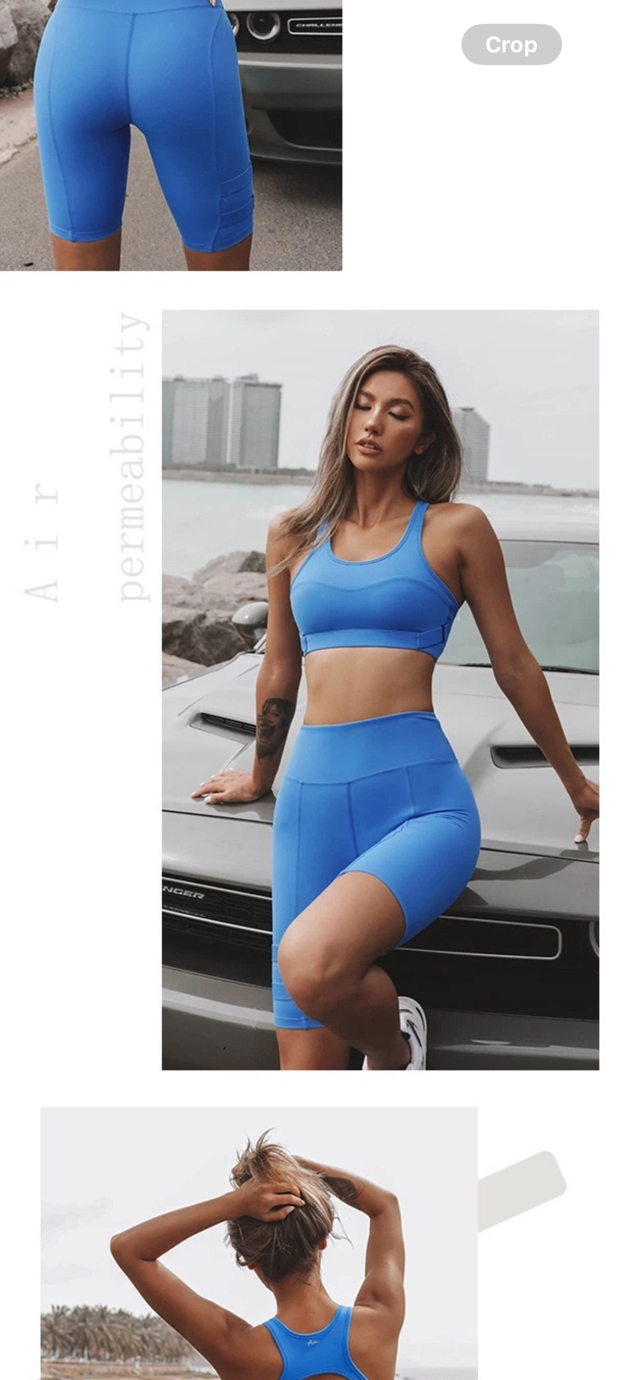Midnight Motion Bra Top