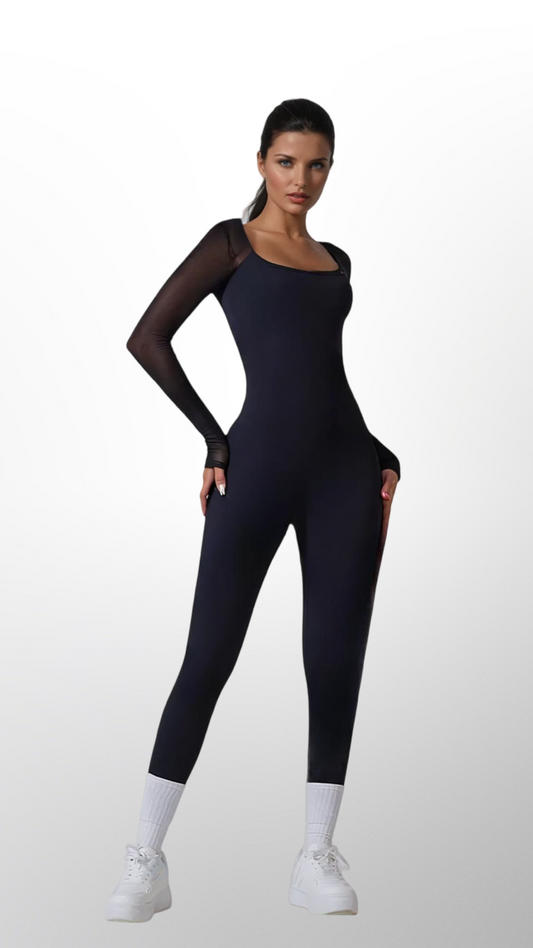 VeilBack Suit Sheer Elegance One-Piece