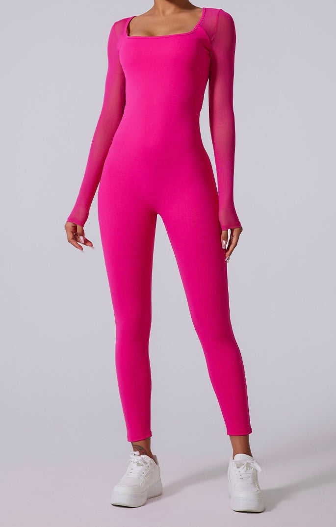 VeilBack Suit Sheer Elegance One-Piece