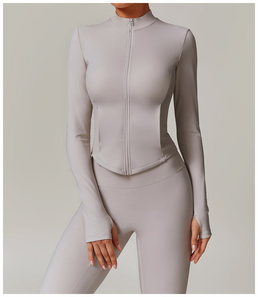 WarmFlow Pilates Jacket
ウォームフロー ピラティスジャケット(裏ボア付き)