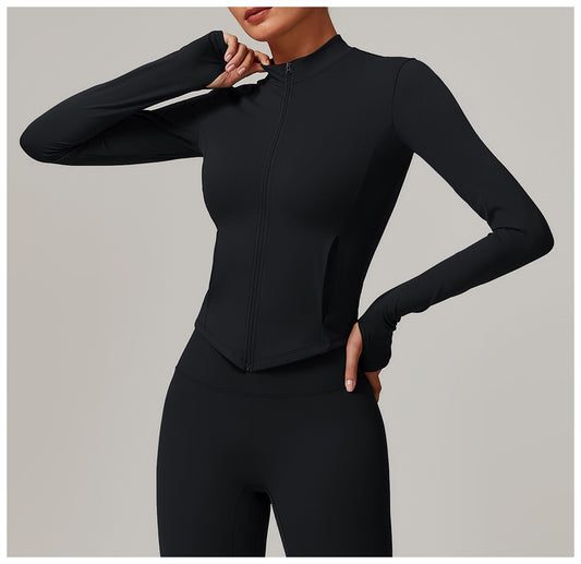 WarmFlow Pilates Jacket
ウォームフロー ピラティスジャケット(裏ボア付き)