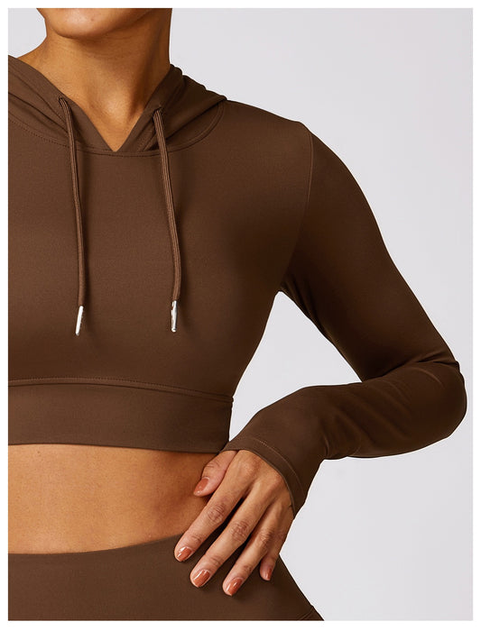 モーションクロップフーディーMotion Crop Hoodie