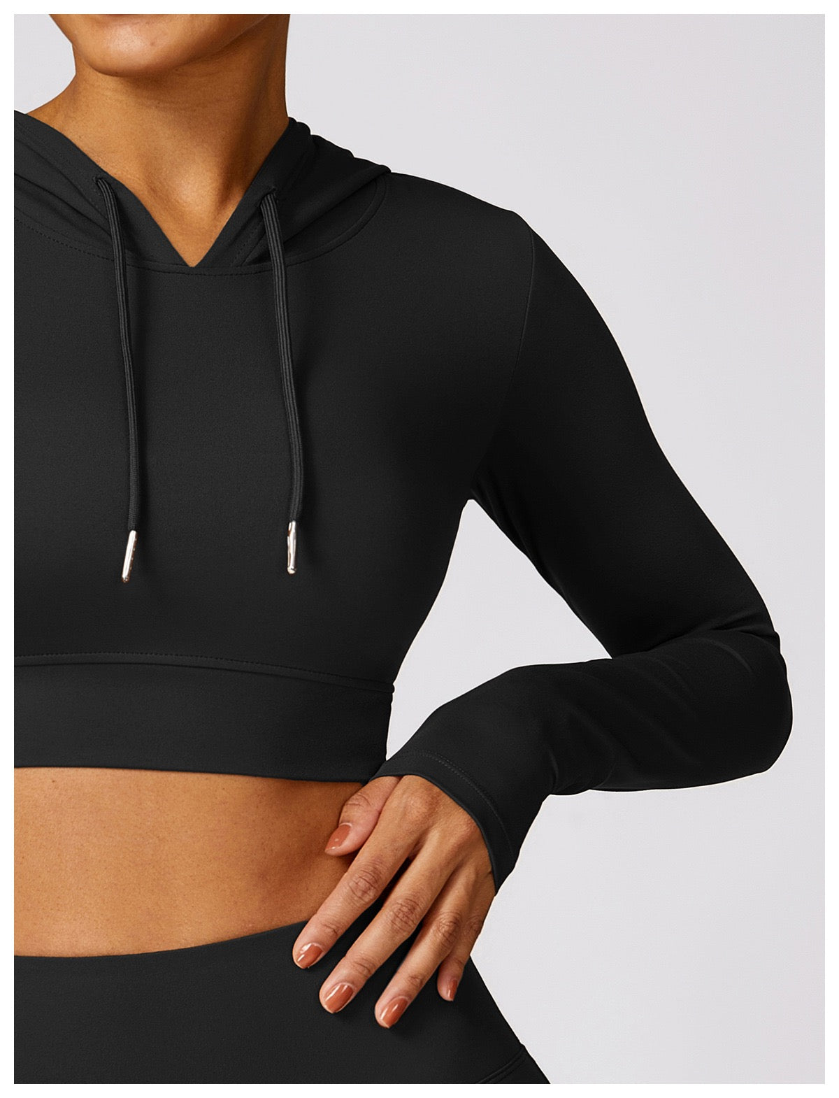 モーションクロップフーディーMotion Crop Hoodie